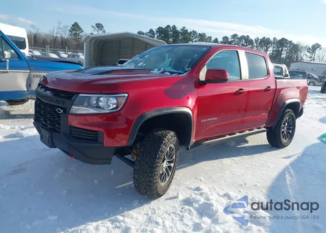 2021 Chevrolet Colorado 4Wd Short Box Zr2 from USA, damaged, VIN 1GCGTEEN3M1296591